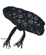 Max Mara STUDIO（マックスマーラ　ストゥーディオ）ベルト 黒 サイズ:- レディース/2200684418384