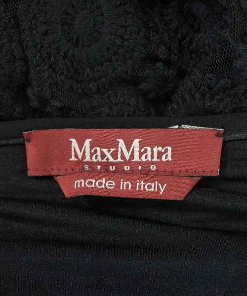 Max Mara STUDIO（マックスマーラ　ストゥーディオ）ワンピース 黒 サイズ:36(XS位) レディース/2200689110078