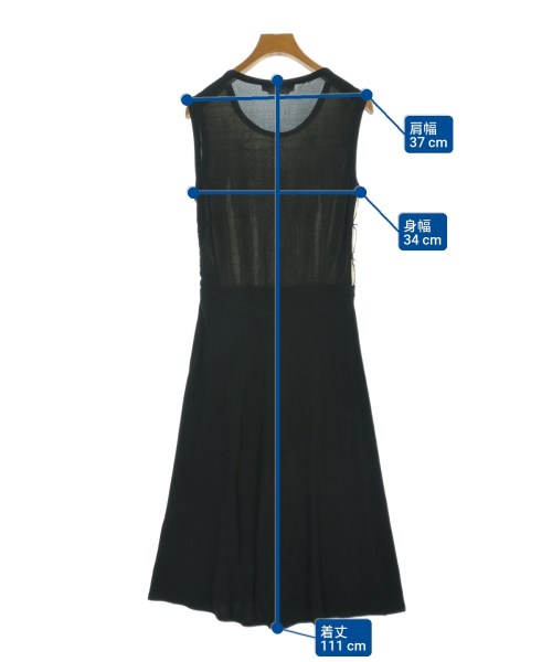Max Mara STUDIO（マックスマーラ　ストゥーディオ）ワンピース 黒 サイズ:S レディース/2200684368047