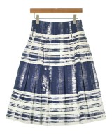 Max Mara STUDIO（マックスマーラ　ストゥーディオ）ひざ丈スカート 紺 サイズ:38(S位) レディース/2200692136133