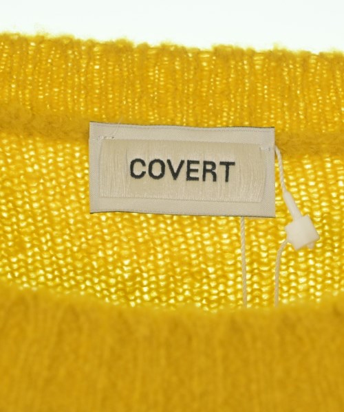 COVERT（コーベルト）ニット・セーター 黄 サイズ:50(XL位) メンズ/2200611942357