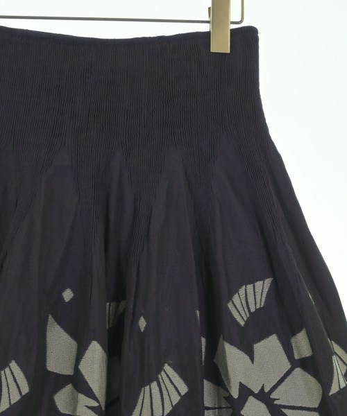 HIROKO BIS（ヒロコビズ）ひざ丈スカート 紫 サイズ:9(M位) レディース/2200636323018