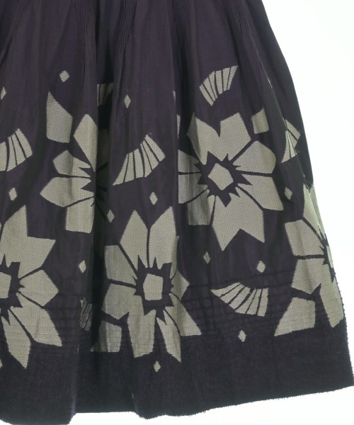 HIROKO BIS（ヒロコビズ）ひざ丈スカート 紫 サイズ:9(M位) レディース/2200636323018