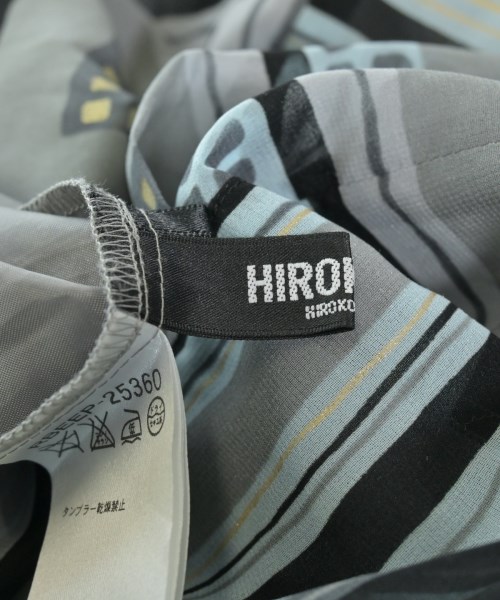 HIROKO BIS（ヒロコビズ）ワンピース グレー サイズ:11(L位) レディース/2200636323025
