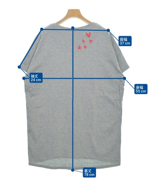 HIROKO BIS（ヒロコビズ）Tシャツ・カットソー グレー サイズ:9(M位) レディース/2200635904027