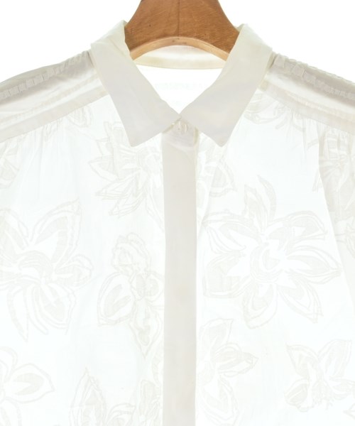 HIROKO BIS（ヒロコビズ）カジュアルシャツ 白 サイズ:9(M位) レディース/2200636098046