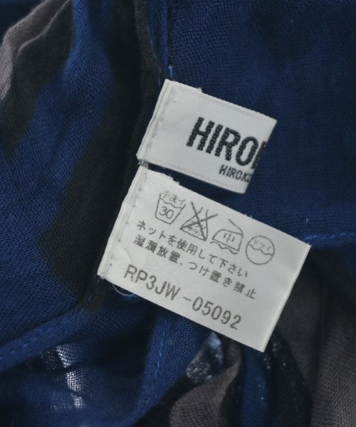 HIROKO BIS（ヒロコビズ）ストール 青 サイズ:- レディース/2200636098152