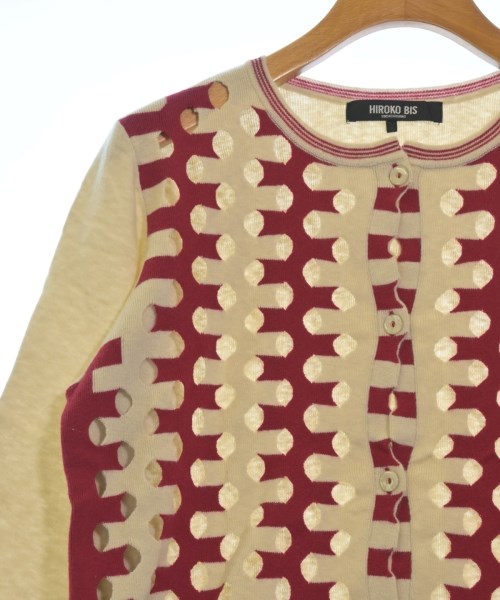 HIROKO BIS（ヒロコビズ）カーディガン ベージュ サイズ:9(M位) レディース/2200637308199