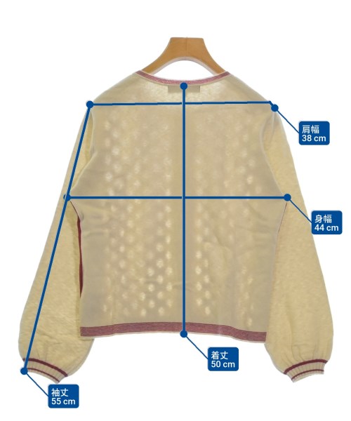 HIROKO BIS（ヒロコビズ）カーディガン ベージュ サイズ:9(M位) レディース/2200637308199