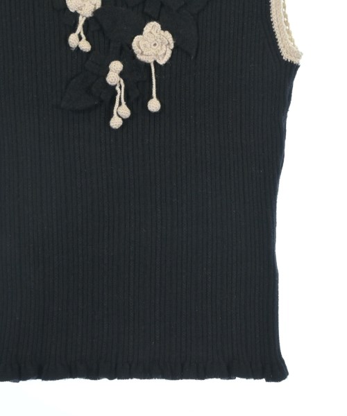 HIROKO BIS（ヒロコビズ）ベスト 黒 サイズ:9(M位) レディース/2200639856155