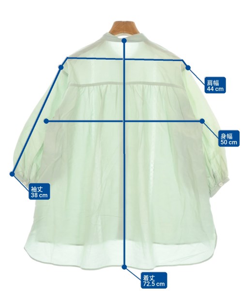 HIROKO BIS（ヒロコビズ）ブラウス 緑 サイズ:9(M位) レディース/2200640368036