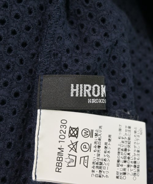 HIROKO BIS（ヒロコビズ）ブラウス 紺 サイズ:9(M位) レディース/2200640368067