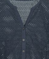 HIROKO BIS（ヒロコビズ）ブラウス 紺 サイズ:9(M位) レディース/2200640368067