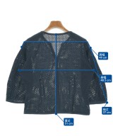 HIROKO BIS（ヒロコビズ）ブラウス 紺 サイズ:9(M位) レディース/2200640368067