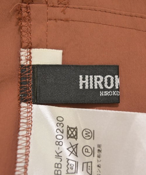 HIROKO BIS（ヒロコビズ）ワンピース 茶 サイズ:9(M位) レディース/2200640368074