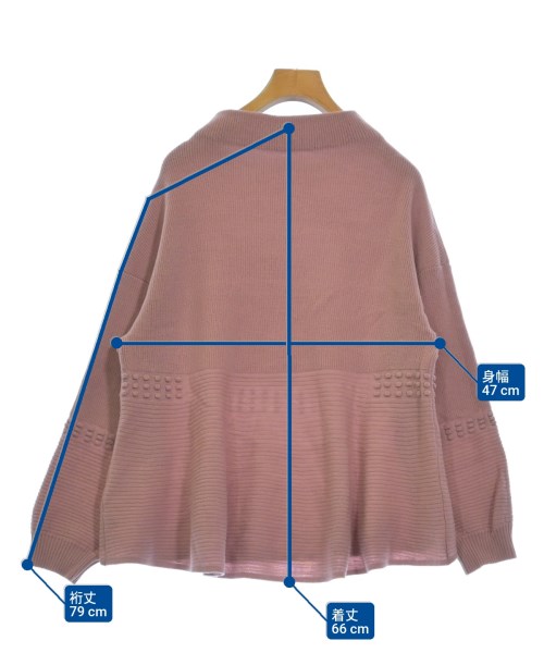 HIROKO BIS（ヒロコビズ）ニット・セーター ピンク サイズ:9(M位) レディース/2200640368081