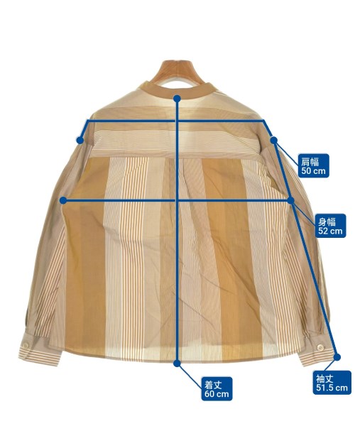 HIROKO BIS（ヒロコビズ）ブラウス 茶 サイズ:9(M位) レディース/2200640368111