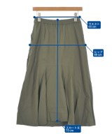 HIROKO BIS（ヒロコビズ）ロング・マキシ丈スカート カーキ サイズ:9(M位) レディース/2200640368135