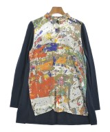 HIROKO BIS（ヒロコビズ）カジュアルシャツ 紺 サイズ:9(M位) レディース/2200619816032