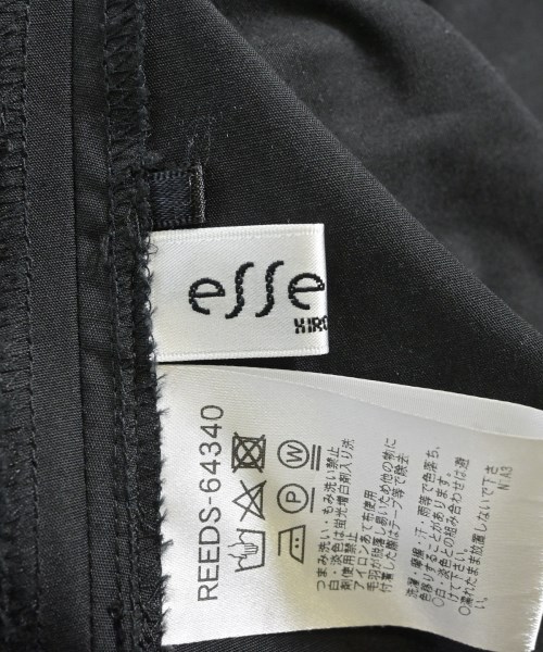 HIROKO BIS（ヒロコビズ）シャツワンピース 黒 サイズ:9(M位) レディース/2200619816049