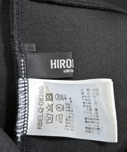 HIROKO BIS（ヒロコビズ）シャツワンピース 黒 サイズ:9(M位) レディース/2200619816087