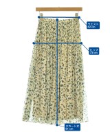 HIROKO BIS（ヒロコビズ）ロング・マキシ丈スカート 白 サイズ:9(M位) レディース/2200619816278