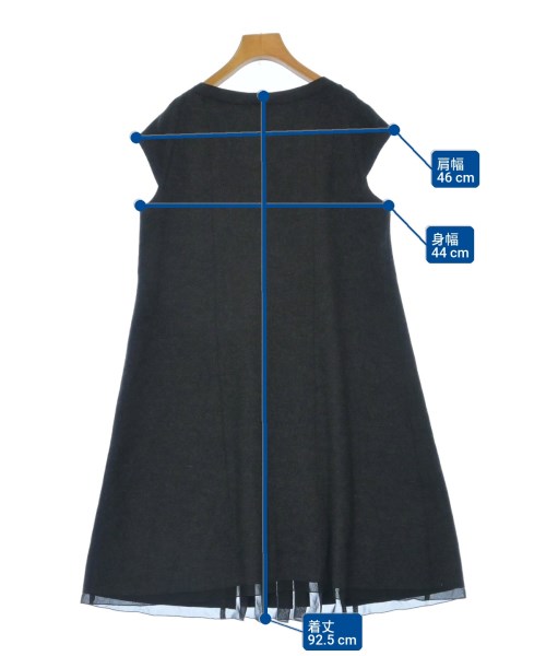 HIROKO BIS（ヒロコビズ）ワンピース グレー サイズ:9(M位) レディース/2200621319026