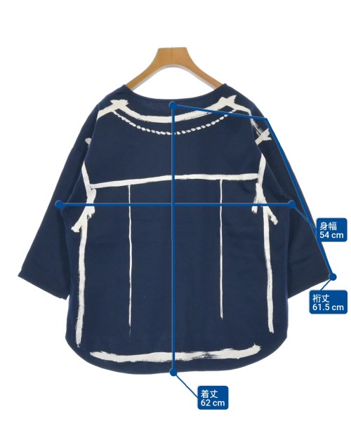 HIROKO BIS（ヒロコビズ）ブラウス 紺 サイズ:9(M位) レディース/2200621319064