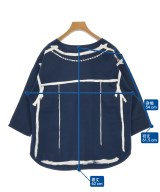HIROKO BIS（ヒロコビズ）ブラウス 紺 サイズ:9(M位) レディース/2200621319064