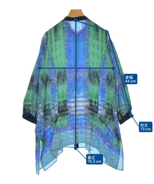 HIROKO BIS（ヒロコビズ）ブラウス 緑 サイズ:9(M位) レディース/2200621319163