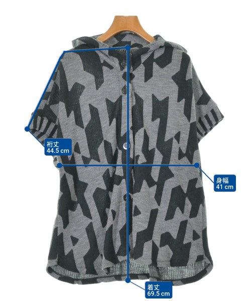 HIROKO BIS（ヒロコビズ）パーカー グレー サイズ:9(M位) レディース/2200621319187