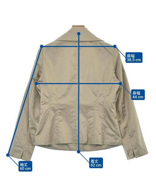 HIROKO BIS（ヒロコビズ）テーラードジャケット グレー サイズ:11(L位) レディース/2200623410172