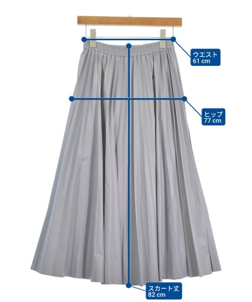 HIROKO BIS（ヒロコビズ）ロング・マキシ丈スカート 紫 サイズ:9(M位) レディース/2200619914059