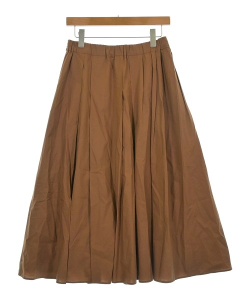 HIROKO BIS（ヒロコビズ）ロング・マキシ丈スカート 茶 サイズ:11(L位) レディース/2200623727096