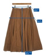HIROKO BIS（ヒロコビズ）ロング・マキシ丈スカート 茶 サイズ:11(L位) レディース/2200623727096