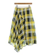 HIROKO BIS（ヒロコビズ）ロング・マキシ丈スカート 黄 サイズ:9(M位) レディース/2200623727102