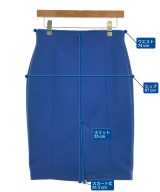HIROKO BIS（ヒロコビズ）ひざ丈スカート 青 サイズ:11(L位) レディース/2200623727126