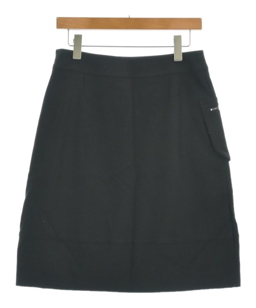 HIROKO BIS（ヒロコビズ）ひざ丈スカート 黒 サイズ:11(L位) レディース/2200623727133