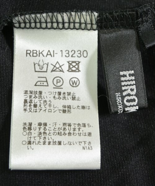 HIROKO BIS（ヒロコビズ）ワンピース 黒 サイズ:11(L位) レディース/2200623727249