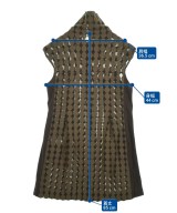 HIROKO BIS（ヒロコビズ）ワンピース 茶 サイズ:11(L位) レディース/2200623727270