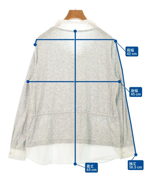 HIROKO BIS（ヒロコビズ）Tシャツ・カットソー グレー サイズ:11(L位) レディース/2200623727379