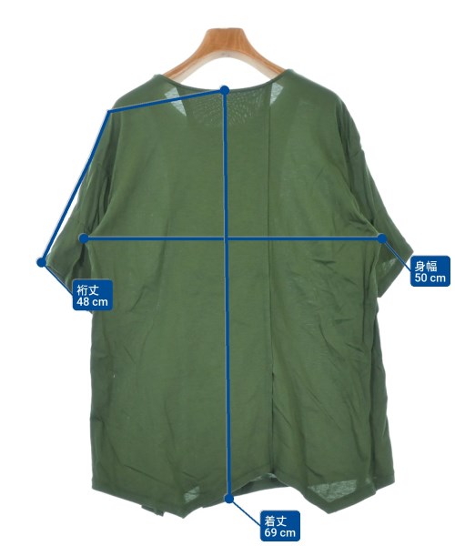 HIROKO BIS（ヒロコビズ）Tシャツ・カットソー 緑 サイズ:11(L位) レディース/2200623727409
