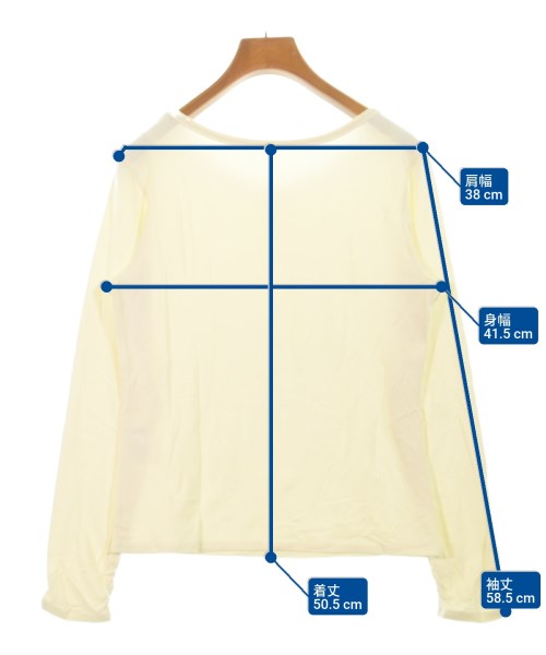 HIROKO BIS（ヒロコビズ）Tシャツ・カットソー 白 サイズ:11(L位) レディース/2200623727430