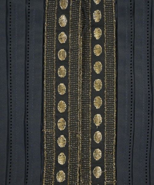 HIROKO BIS（ヒロコビズ）カジュアルシャツ 紺 サイズ:11(L位) レディース/2200623727522