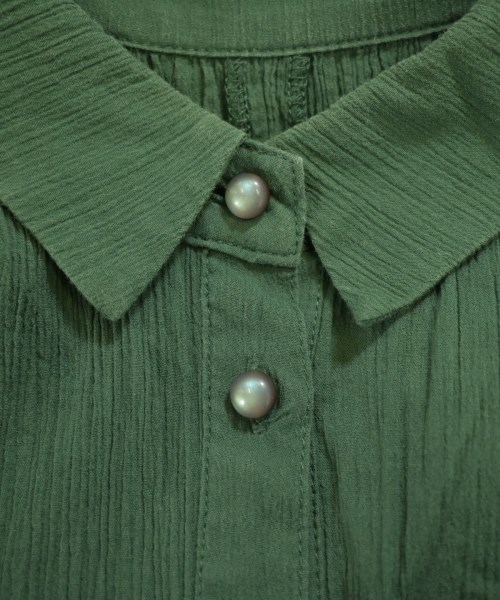 HIROKO BIS（ヒロコビズ）カジュアルシャツ 緑 サイズ:9(M位) レディース/2200623727539