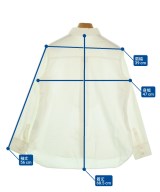 HIROKO BIS（ヒロコビズ）カジュアルシャツ 白 サイズ:11(L位) レディース/2200623727553