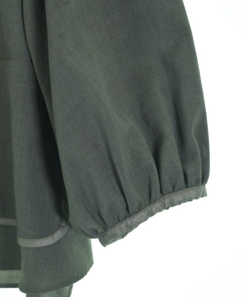 HIROKO BIS（ヒロコビズ）カジュアルシャツ 緑 サイズ:11(L位) レディース/2200623727577