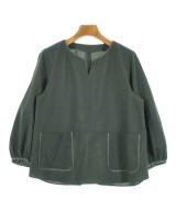 HIROKO BIS（ヒロコビズ）カジュアルシャツ 緑 サイズ:11(L位) レディース/2200623727577