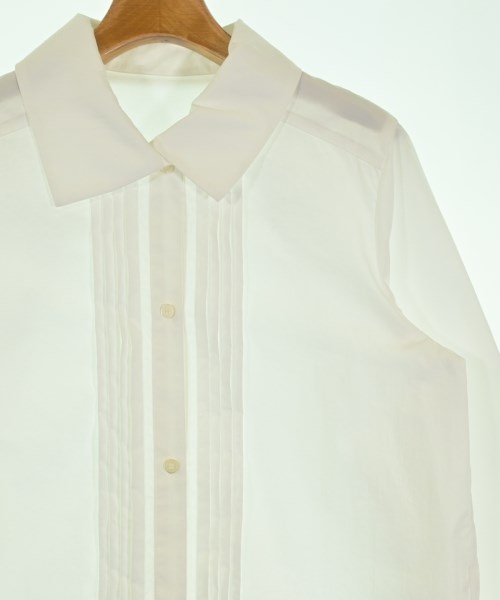HIROKO BIS（ヒロコビズ）カジュアルシャツ 白 サイズ:11(L位) レディース/2200623727584