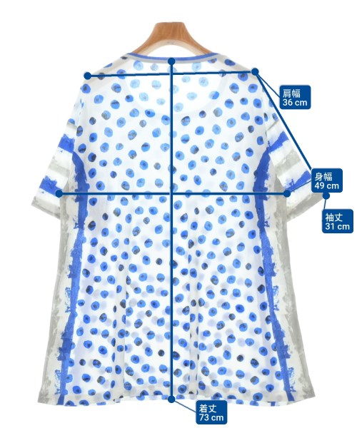 HIROKO BIS（ヒロコビズ）Tシャツ・カットソー 青 サイズ:9(M位) レディース/2200623727614